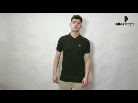 Tommy Hilfiger SLIM PLACKET POLO Μαύρο DM0DM15370 SS24 BDS