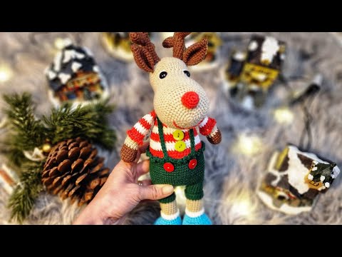 Ren Crosetat /Tutorial pas cu pas / tutoriale de crăciun simple pentru începători 