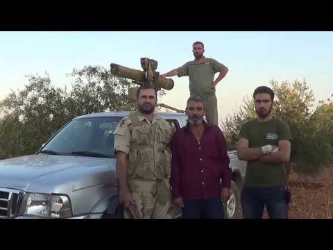 استهداف دبابة من قبل لواء صلاح الدين في ريف حمص الشمالي