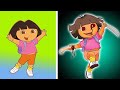 Dora The Explorer DORA CHARACTERS As ZOMBIES HORROR VERSION Drawing Art