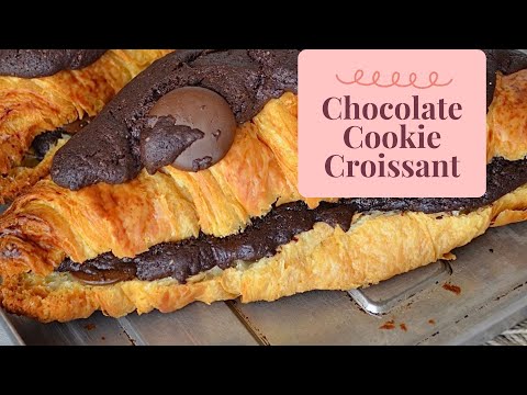 CHOCOLATE COOKIE CROISSANT (Recipe # 187)