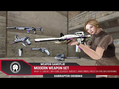 Modern Weapon Set Garnet Lotto (Gameplay) || CrossFire Philippines