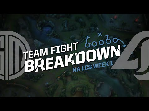 Team Fight Breakdown with Jatt: TSM vs CLG (2016 NA LCS Spring Week 1)