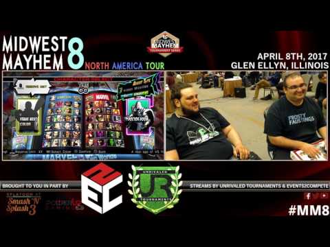 Midwest Mayhem 8! UMvC3 Tri Edge (P1) vs Joey D (P2) Winners Semis