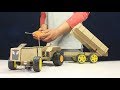 How To Build RC Agriculture Tractor Trolley From Cardboard RC Toy