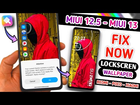 HOW TO FIX YOUR CURRENT THEME CONTAIN A CUSTOM LOCK SCREEN | FIX LOCK SCREEN WALLPAPER NOT CHANGING