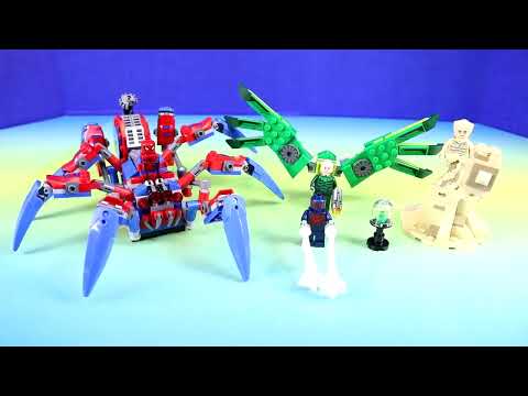Lego Spider man's Spider Crawler Toy Review ! Marvel Spider man - Just4fun290 Original Videos