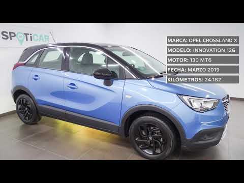 Opel Crossland X Innovation. Equipamiento