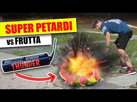 POWERFUL FIRECRACKERS vs. FRUIT