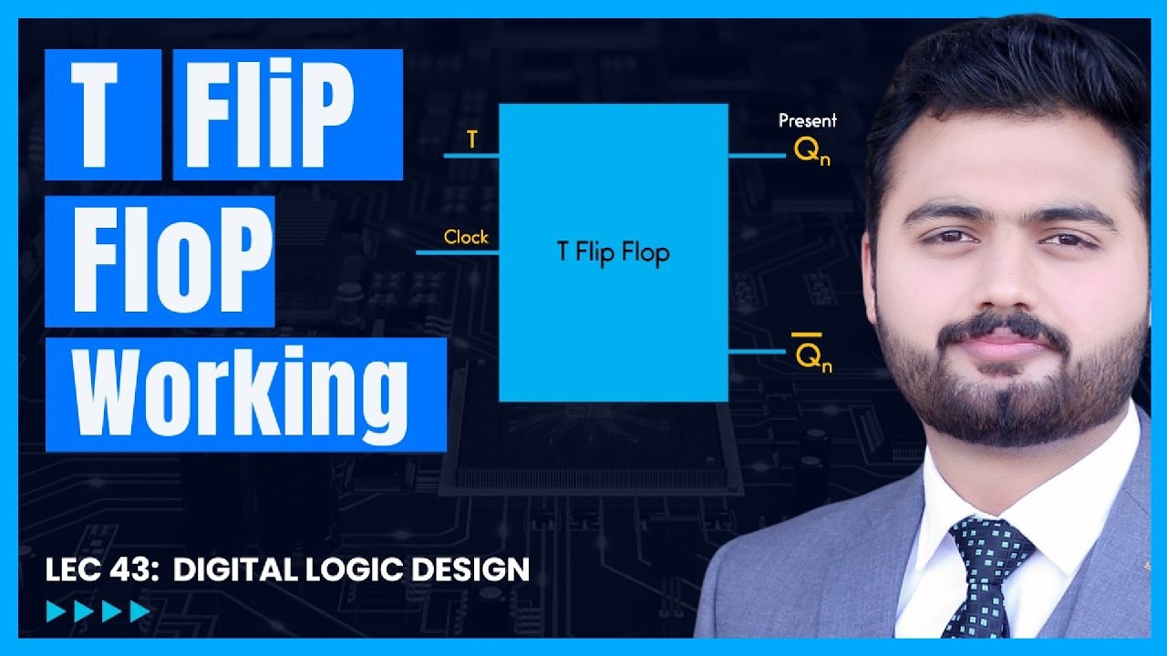 T Flip Flop Explained Circuit Diagram, Truth Table & Working