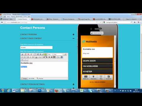 DEMO av mobilwebb.com - inget ljud