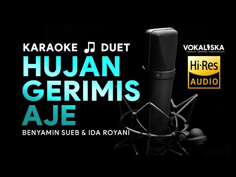 HUJAN GERIMIS AJE (KARAOKE) - Benyamin S & Ida Royani