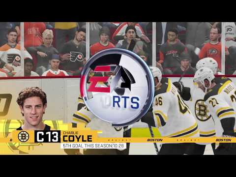 NHL 20 Season mode gameplay: Boston Bruins vs Philadelphia Flyers - Xbox one full gameplay