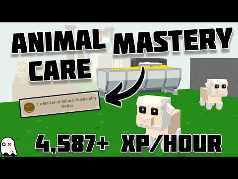 HOW TO GET *MAX XP* FOR ANIMAL CARE!! | ROBLOX ISLANDS!!!