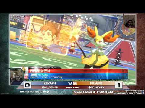 1 Zeraph vs Picano - Pokken at Underground - 6/27/17