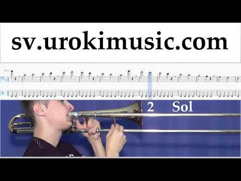Lär Dig Spela Trombon Besame Mucho Tabs Nybörjare Del 1 övningar um-b492