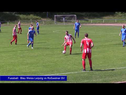 Fussball:  Blau Weiss Leipzig vs. Roßweiner SV