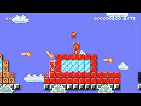 乱闘道路 by【しゅうせい】 🍄 Super Mario Maker 2 ✹Switch✹ #aqc