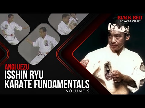 Isshin Ryu  (Vol 2) Karate Fundamentals,  Angi Uezu | Black Belt Magazine