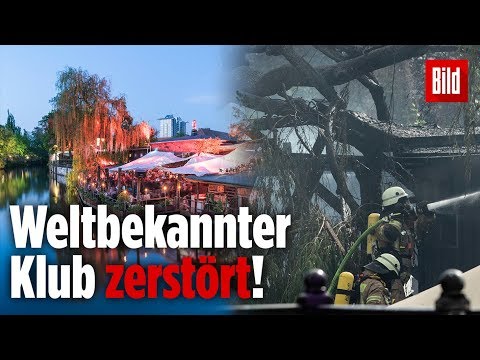 „Club der Visionäre“ in Berlin fast vollständig ausgebrannt