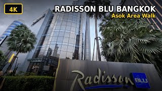 Radisson Blu Plaza Bangkok - 5-Star Hotel Area Walk in Asok (4K)