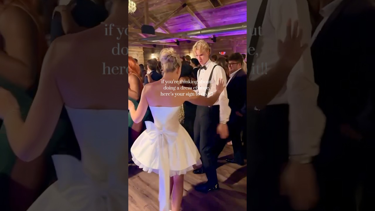 So glad I did this #dresschange #wedding #weddingchecklist