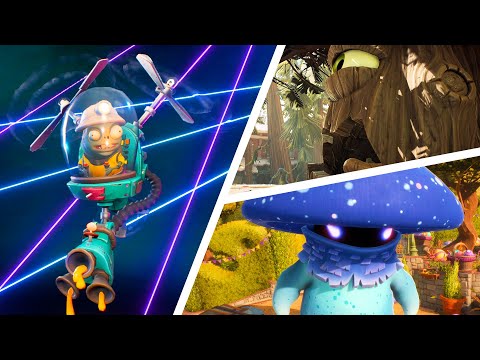 Miner Problem vs. 2 Final Bosses (Dreadwood & BLIGHT CAP) in PvZ Battle for Neighborville