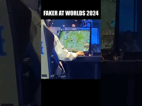 Faker's Screen At Worlds 2024... It Blows My Mind #gaming #leagueoflegends #shorts