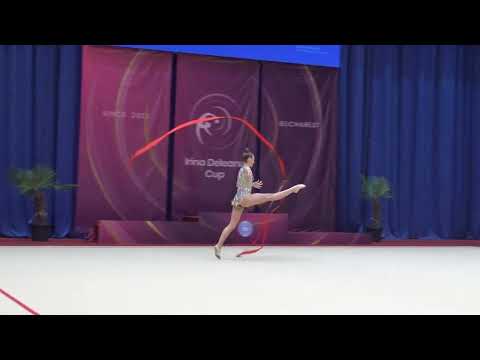 FIG 21st Irina Deleanu Cup 2022 SLO GERKMAN SALAUYOVA Karina SLOVENIA Seniors 2006+ ribbon