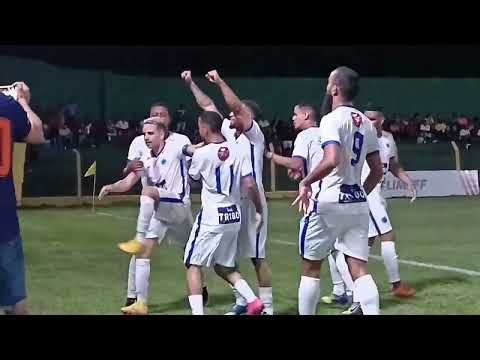 Primeiro gol do título do Chapadinha, feito por pelo volante Zé Wilson.