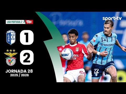  FC Futebol Clube de Vizela 1-2 SL Sport Lisboa Be...