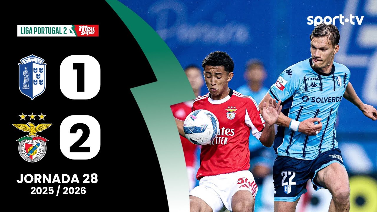 Vizela vs SL Benfica B U21 Highlights