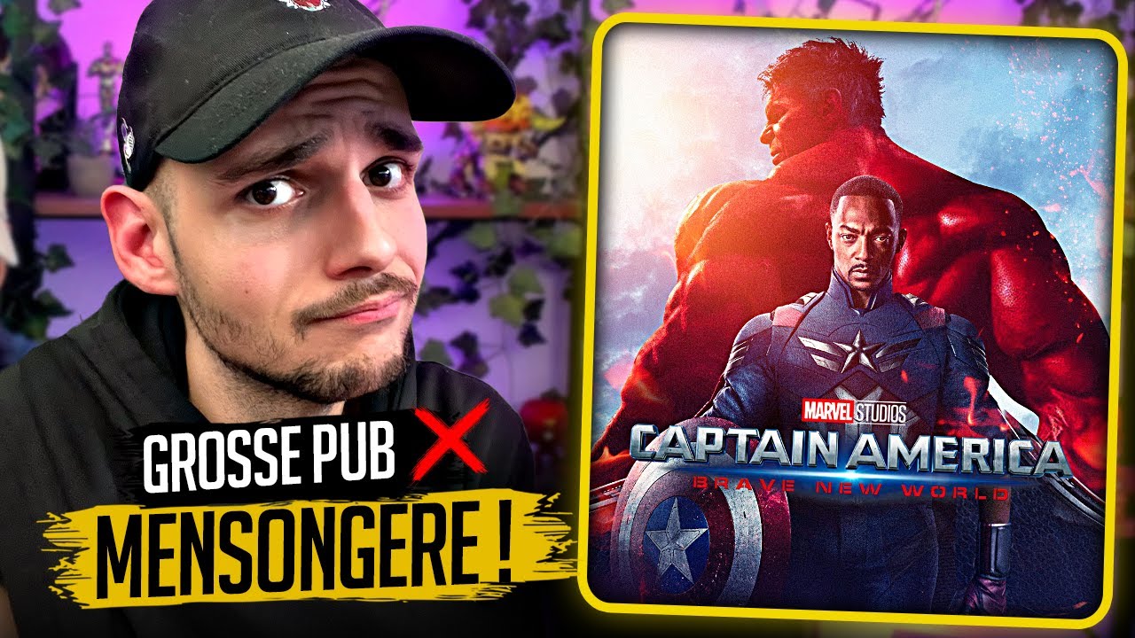 J'AI VU CAPTAIN AMERICA BRAVE NEW WORLD : UN NOUVEAU TOURNANT pour le MCU ? (Avec et SANS SPOILERS)