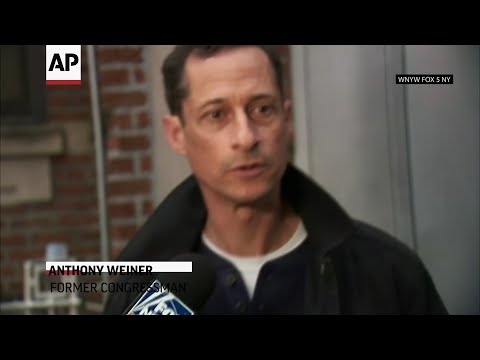Former Rep. Anthony Weiner left a New York City halfway house on Tuesday after completing his prison sentence for illicit online contact with a 15-year-old girl. (May 14)