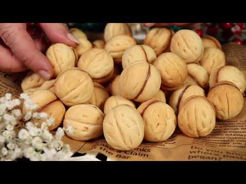 Crispy stuffed walnuts - cookies - wonderful and without the use of molds 💯