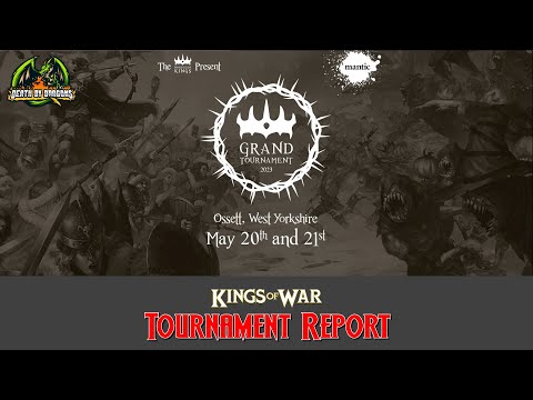 Kings of War Tournament Report - Northern Kings day 1