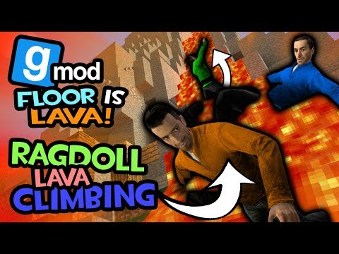 Ragdoll Lava Climbing! (The Floor is Lava - Funny Moments)