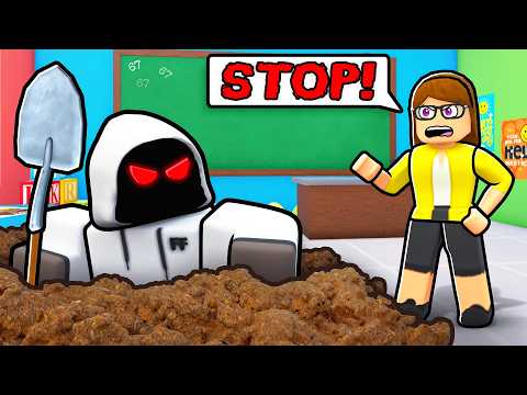 ROBLOX DIG TO ESCAPE DETENTION!