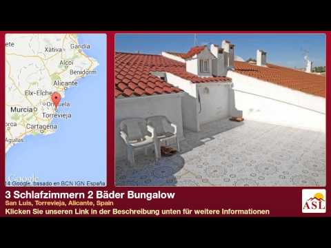 3 Schlafzimmern 2 Bäder Bungalow zu verkaufen in San Luis, Torrevieja, Alicante, Spain