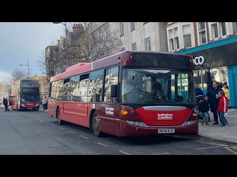Journey On Hedingham Route 4 | Scania N230UB Omnicity | 464 (NK56KJV)