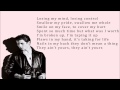 Nick Jonas ft Angel Haze - Numb (Lyrics Video)