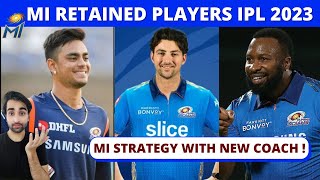 MI Retained Players List for IPL 2023 | MI Trade Window Strategy 2023 | IPL 2023 Mini Auction