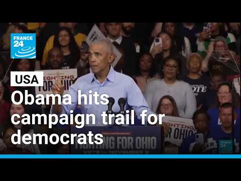 Obama hits campaign trail for democrats