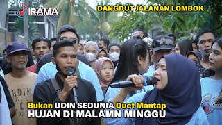 Download lagu Keren !! Bukan Udin Sedunia Duet Bareng Nia Dirgha Hujan Di Malam Minggu Versi Irama Dopang mp3