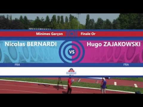 Finale Or Minime Garçon - Bernardi VS Zajakowski