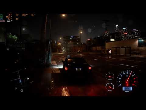 Need for Speed 2015 4K Max settings RTX 3090 & AMD Ryzen 9 5950X