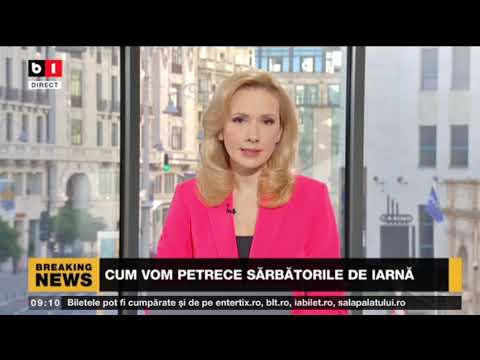 ȘTIRI B1 ORA 9.00 CU ANDREEA MORARU - PNL PIERDE NEGOCIERILE, UDMR AMENINȚĂ