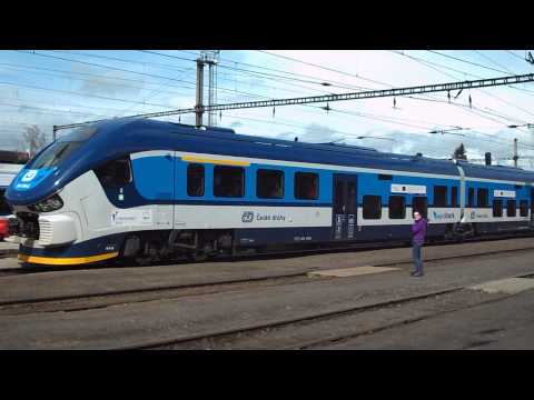 Odjezd vlaku Os 7056 (ČD 844.004) - Chomutov, 12. 4. 2013