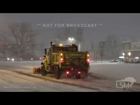 01-06-2022 Buffalo, New York - Lake Effect Snow *i-90 Shots, Plow Shots, Lake Erie Shots*