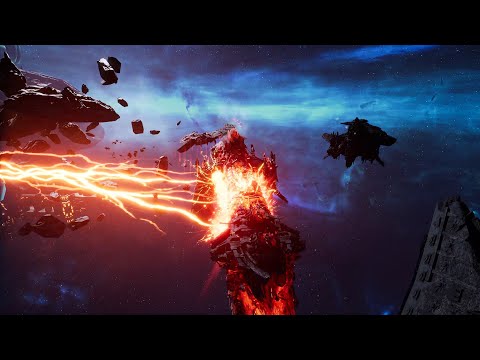 Skalgrim Mod - Nyadra'zathas - Necrons vs Chaos - Battlefleet Gothic Armada 2